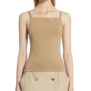 MaxMara | Beige Square Neck Basic Camisole | Size S